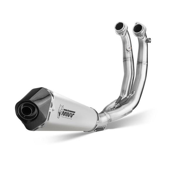 Scarico completo MIVV Delta Race Acciaio omologato Aprilia RS660 2020-2024