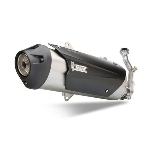 Scarico completo MIVV Urban Acciaio omologato/catalizzato Kawasaki J300 2014-2016