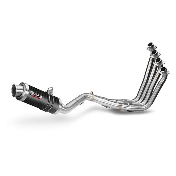 MIVV GP Carbon Complete exhaust approved Honda CB650F 2014-2018