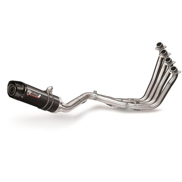 MIVV GP Black steel Complete exhaust approved Honda CB650F 2014-2018