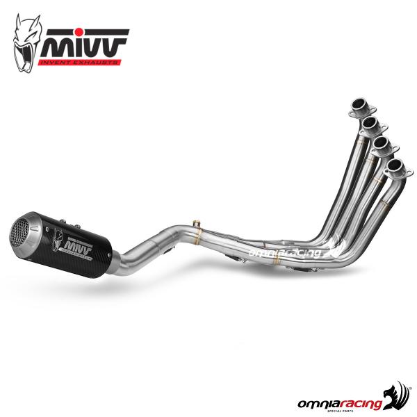 MIVV MK3 impianto completo in fibra di carbonio racing per Honda CB650F 2014>2018