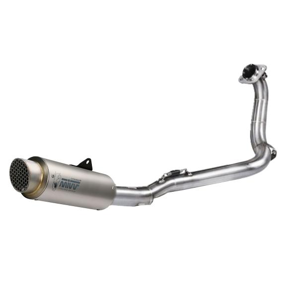 Scarico completo MIVV GPpro Titanio alto omologato Honda CB125R 2021-2024
