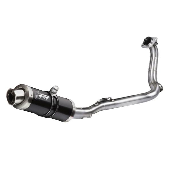 Scarico completo MIVV GP Acciaio Nero omologato Honda CB125F 2021-2024
