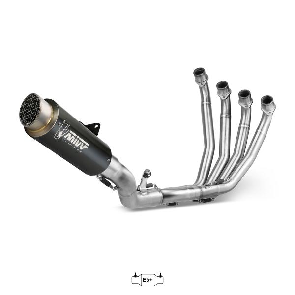 MIVV GPpro Black steel Complete exhaust approved Honda CBR650R 2024-2025