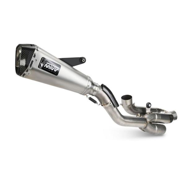 Scarico completo MIVV Delta Race Titanio alto Racing Ducati Panigale V4 2018-2022