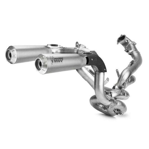 Scarico completo MIVV XM1 Titanio alto Racing Ducati Panigale V2 2020-2024
