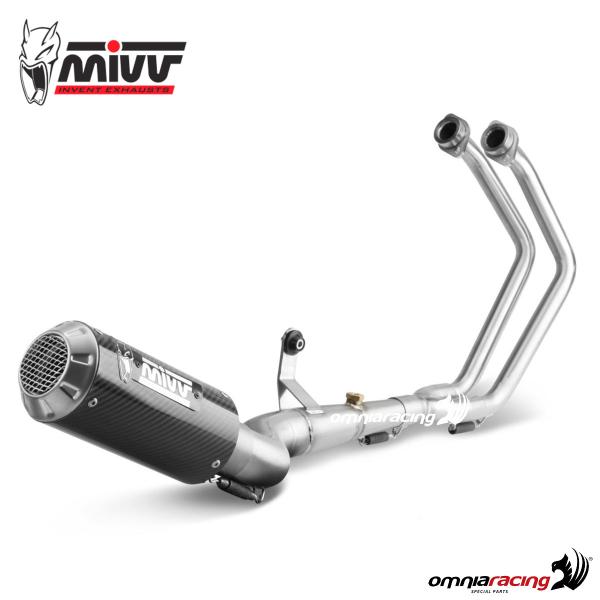 Scarico completo MIVV MK3 Carbonio Racing Yamaha MT03 2016-2024