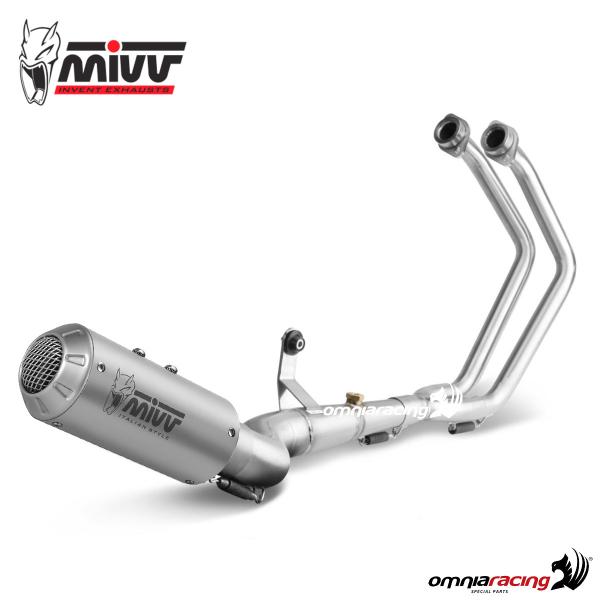Scarico completo MIVV MK3 Acciaio Racing Yamaha MT03 2016-2024