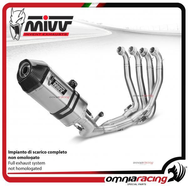 MIVV Speed Edge Titanium Complete exhaust Racing Kawasaki ZX10R 2011-2015