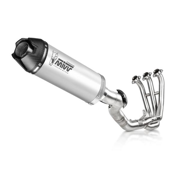 MIVV AK1 Titanium Complete exhaust approved Yamaha Tracer 9/GT+ 2025