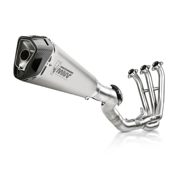 MIVV Delta Race Steel Complete exhaust approved Yamaha Tracer 9/GT+ 2025