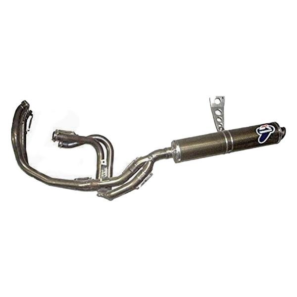 Termignoni ROUND impianto di scarico completo in carbonio racing per Honda VFR750R RC30 88>93