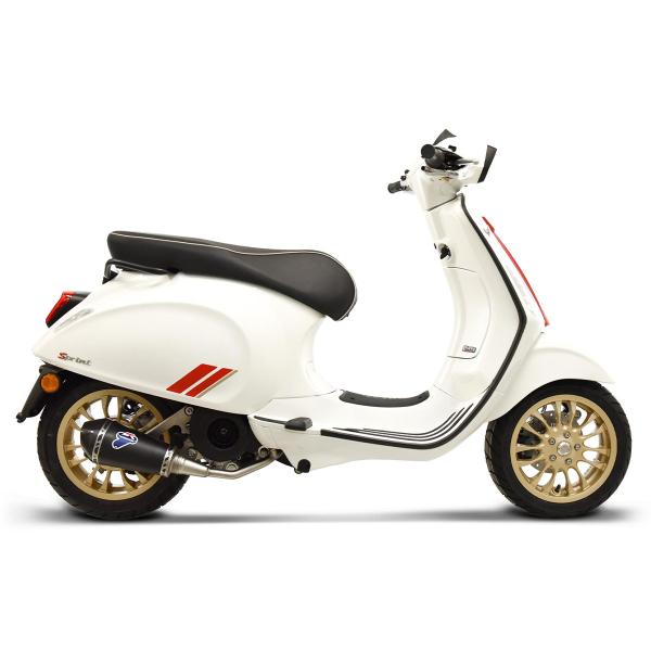 Complete Termignoni steel racing exhaust system Vespa 125/Primavera 2008-2012