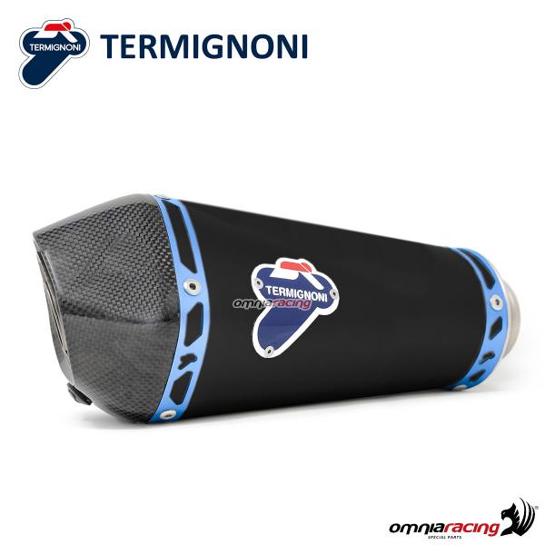 Impianto di scarico completo Termignoni RELEVANCE titanio nero racing per Honda CBR1000RR 2017>2019