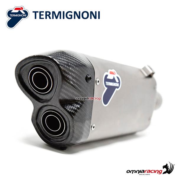 Impianto di scarico completo Termignoni in acciaio racing per Husqvarna FE250 2020>
