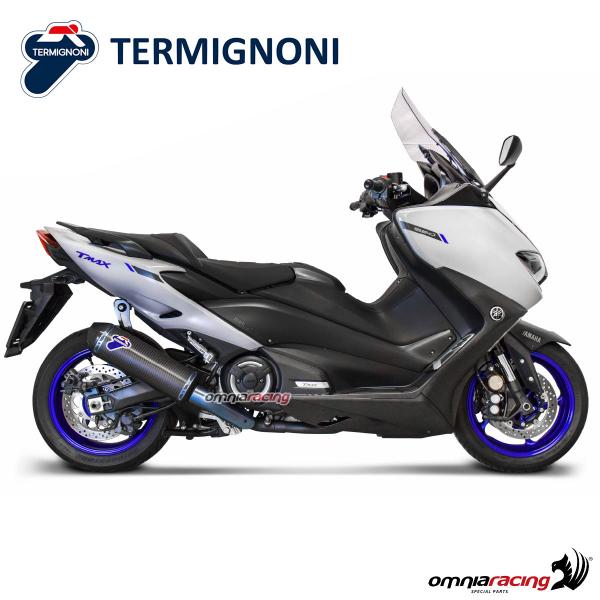 Termignoni SCREAM full exhaust system in carbon fibre approved for Yamaha Tmax 560 2020>