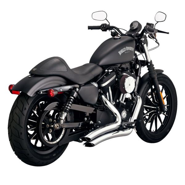 Scarico completo Vance&hines Big Radius cromato 2:2 Harley Davidson XL1200V Seventy-Two 2014-2016
