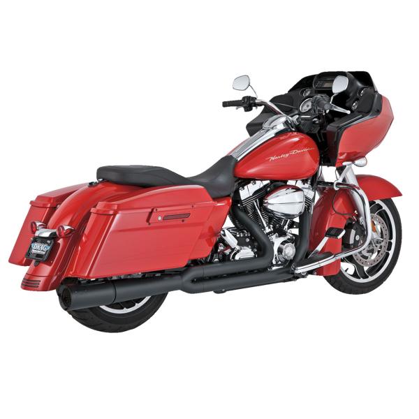 Vance&hines black full exhaust Pro Pipe 2:1 Harley Davidson Electra Glide Ultra Classic 2012-2013