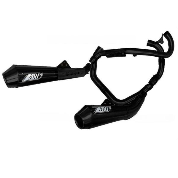 ZARD black titanium Full exhaust approved Ducati Sport 1000/Paul Smart 2007-2009