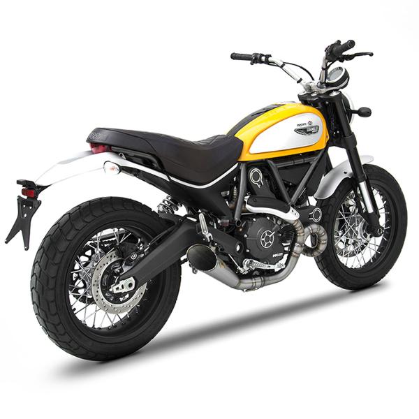 ZARD CONICAL titanium Full exhaust Racing Ducati Scrambler 800 2015-2019