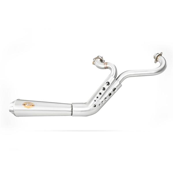 Scarico completo ZARD CONICAL Acciaio omologato Harley Davidson Sportster EVO 883 2003-2013