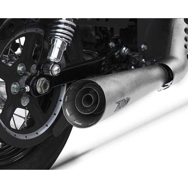 Scarico completo ZARD SPORT Acciaio omologato Harley Davidson Sportster EVO 883 2003-2013