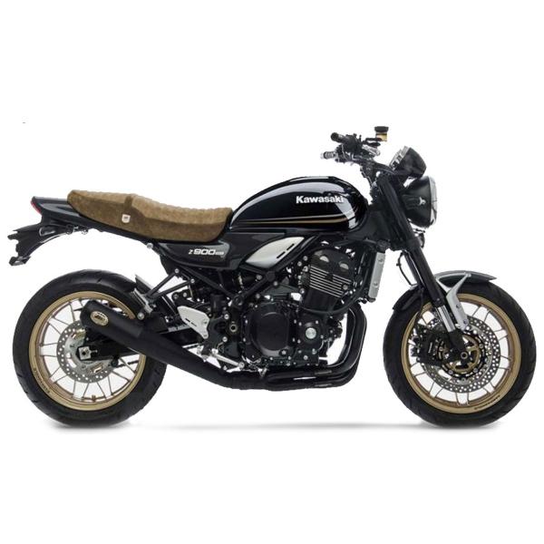 Scarico completo ZARD Acciaio nero omologato Kawasaki Z900RS 2018-2020