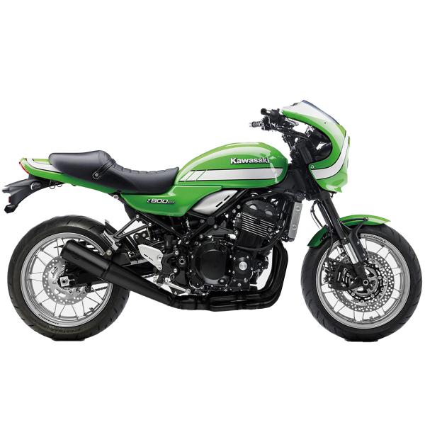 Scarico completo ZARD Acciaio nero Racing Kawasaki Z900RS 2018-2020