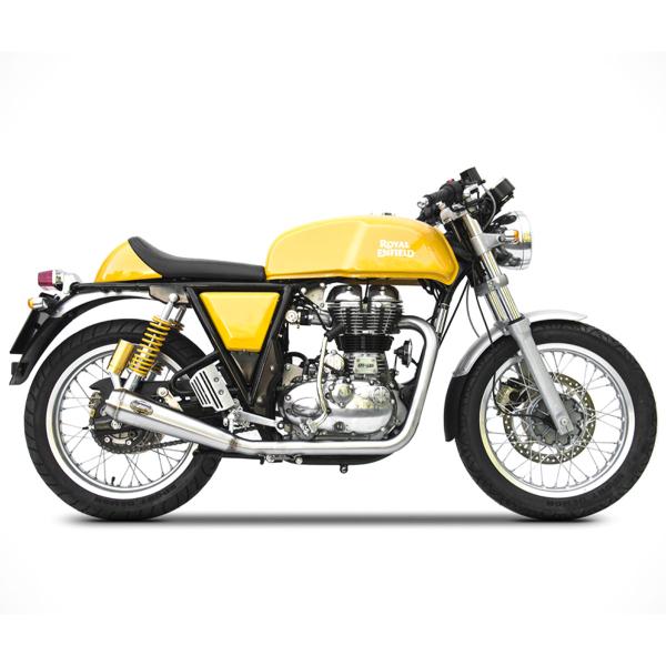 Scarico completo ZARD Acciaio lucido Racing Royal Enfield Continental GT 2014-2016