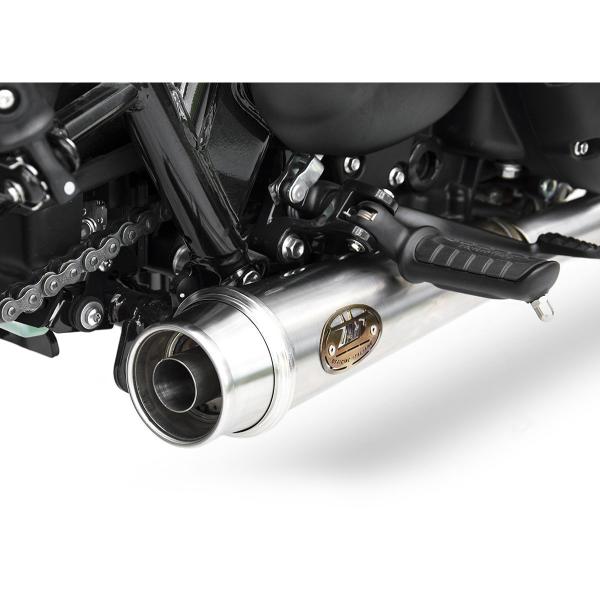ZARD steel Full exhaust Racing Triumph Bonneville T120 2016-2023