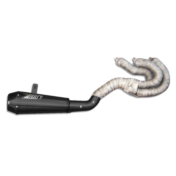 Scarico completo ZARD SPORT Acciaio nero Racing Triumph Rocket III 2006-2016