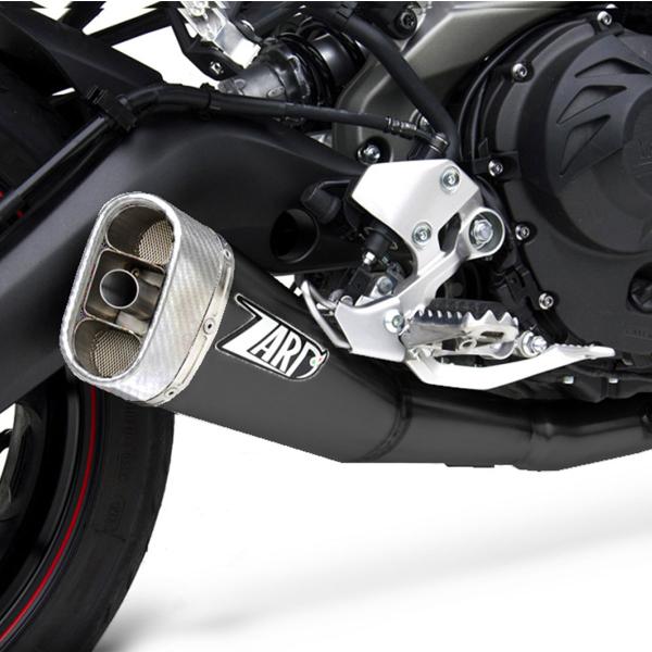 Scarico completo ZARD Acciaio nero omologato Yamaha MT09 2013-2016