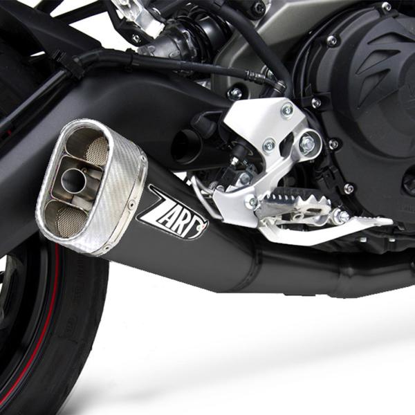 ZARD black steel Full exhaust Racing Yamaha MT09 2013-2016
