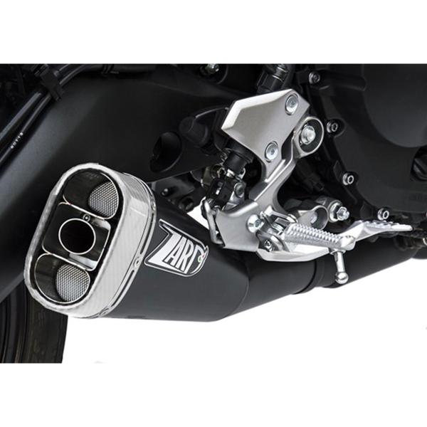 ZARD black steel Full exhaust Racing Yamaha XSR900 2016-2020