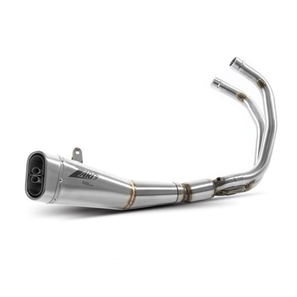 Scarico completo ZARD Acciaio omologato Yamaha MT07 2017-2023