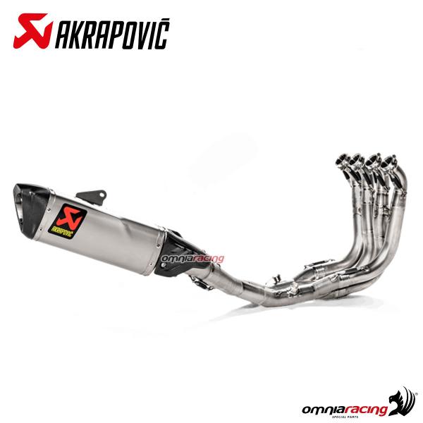 Impianto di scarico completo Akrapovic racing in titanio per BMW S1000RR 2019>