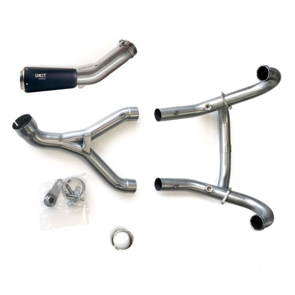 Unit Garage full exhaust BMW HP2 | black steel Racing