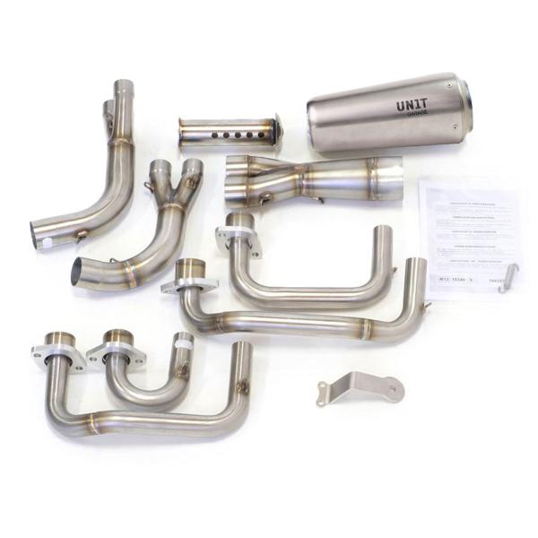 Unit Garage full exhaust BMW K100 sKrambler | titanium approved