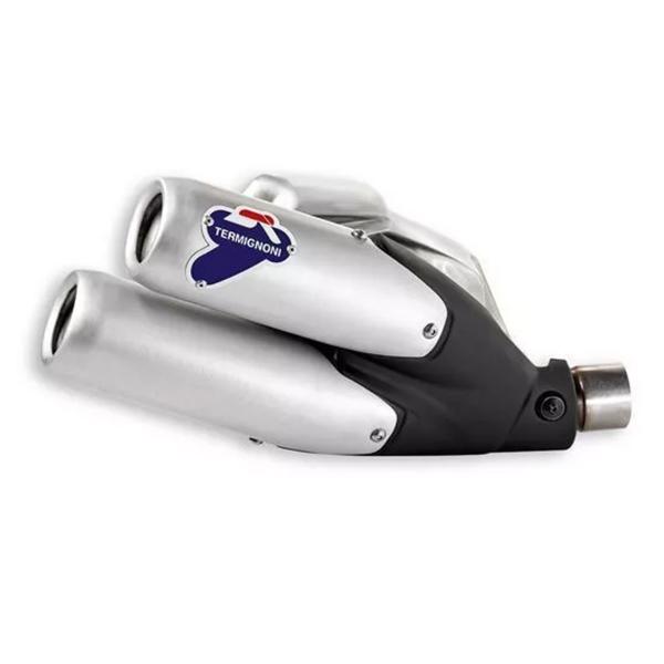 Termignoni slip-on exhaust steel approved Ducati Scrambler 800 2015-2018
