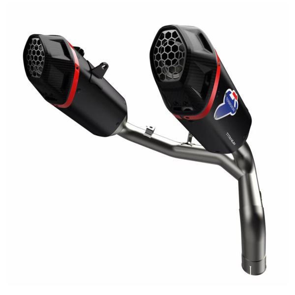 Scarico Termignoni Titanio nero omologato Ducati Hypermotard V2 2026
