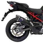 Termignoni black titanium exhaust approved Ducati Multistrada V4 2021-2024