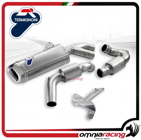 Impianto di scarico Completo Termignoni D152 Titanio Racing per Ducati Multistrada 1200 2015 15>17