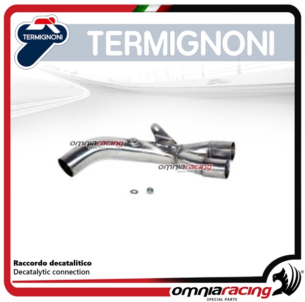 Termignoni raccordo decatalico in acciaio racing per Honda CB1000R