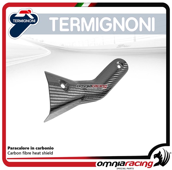 Termignoni heat shield in carbon racing version for Honda XADV 750 2017>