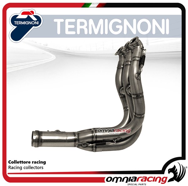 Termignoni collettori 3x1 in acciaio versione racing per Mv Agusta F3 675 2012>2016