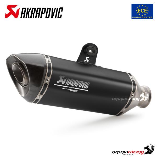 Akrapovic Exhaust Approved Black Titanium Slipon Ktm 1290 Superduke