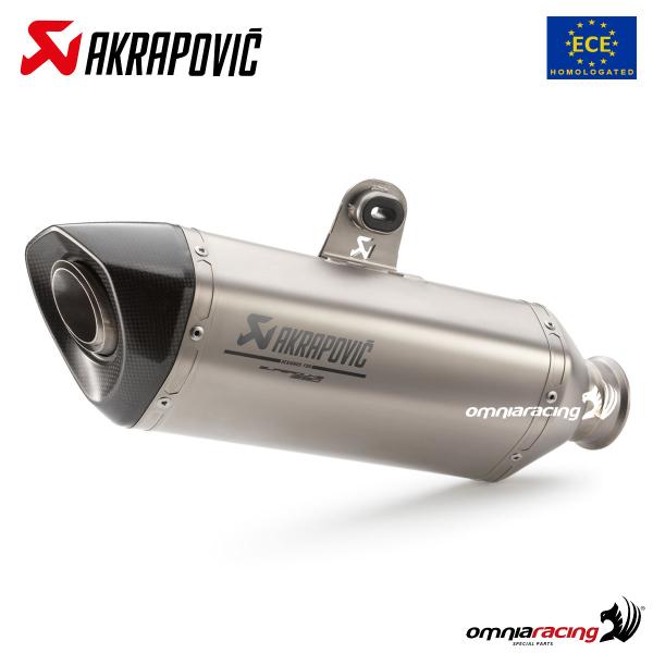 Akrapovic exhaust approved titanium slip-on KTM 1290 SuperDuke GT 2021-2023