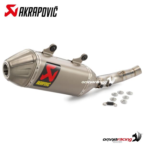 Akrapovic exhaust racing titanium for KTM 350 SX-F 2020-2022
