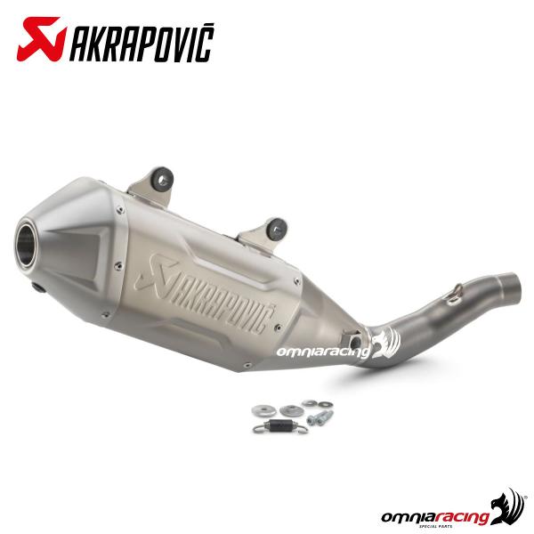 Akrapovic exhaust racing titanium for KTM 250 SX-F/XC-F 2023-