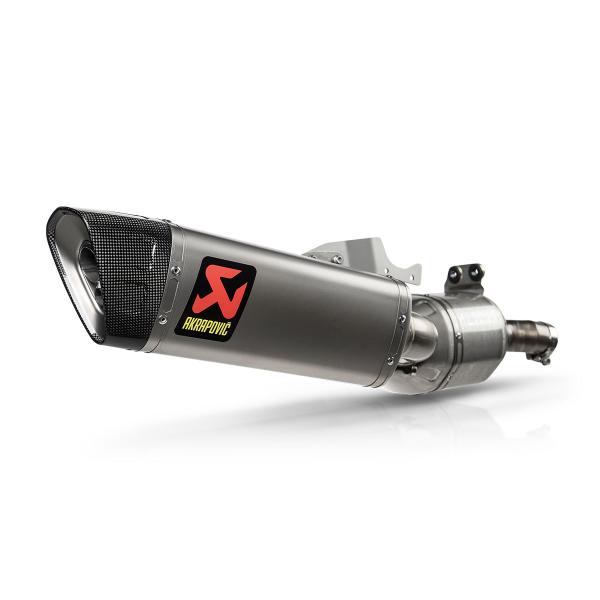 Akrapovic exhaust approved titanium slip-on BMW F900R 2020-2025